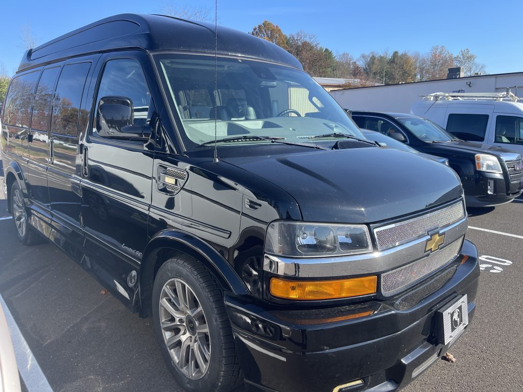 Chevy express high top clearance conversion van